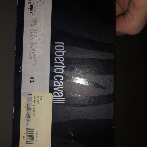 CAVALLI RUNWAY PLATFORM SHOES….SOLD - Picture 5 of 5